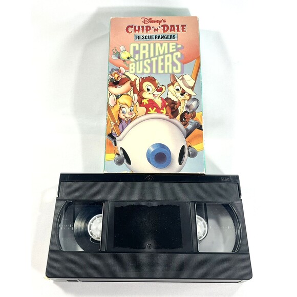 Walt Disney Chip N Dale Rescue Rangers Crime-busters Vintage 1991 Cassette Tape - Picture 3 of 7